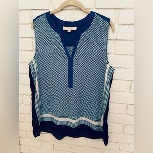 Loft/ladies blue sleeveless top/good condition